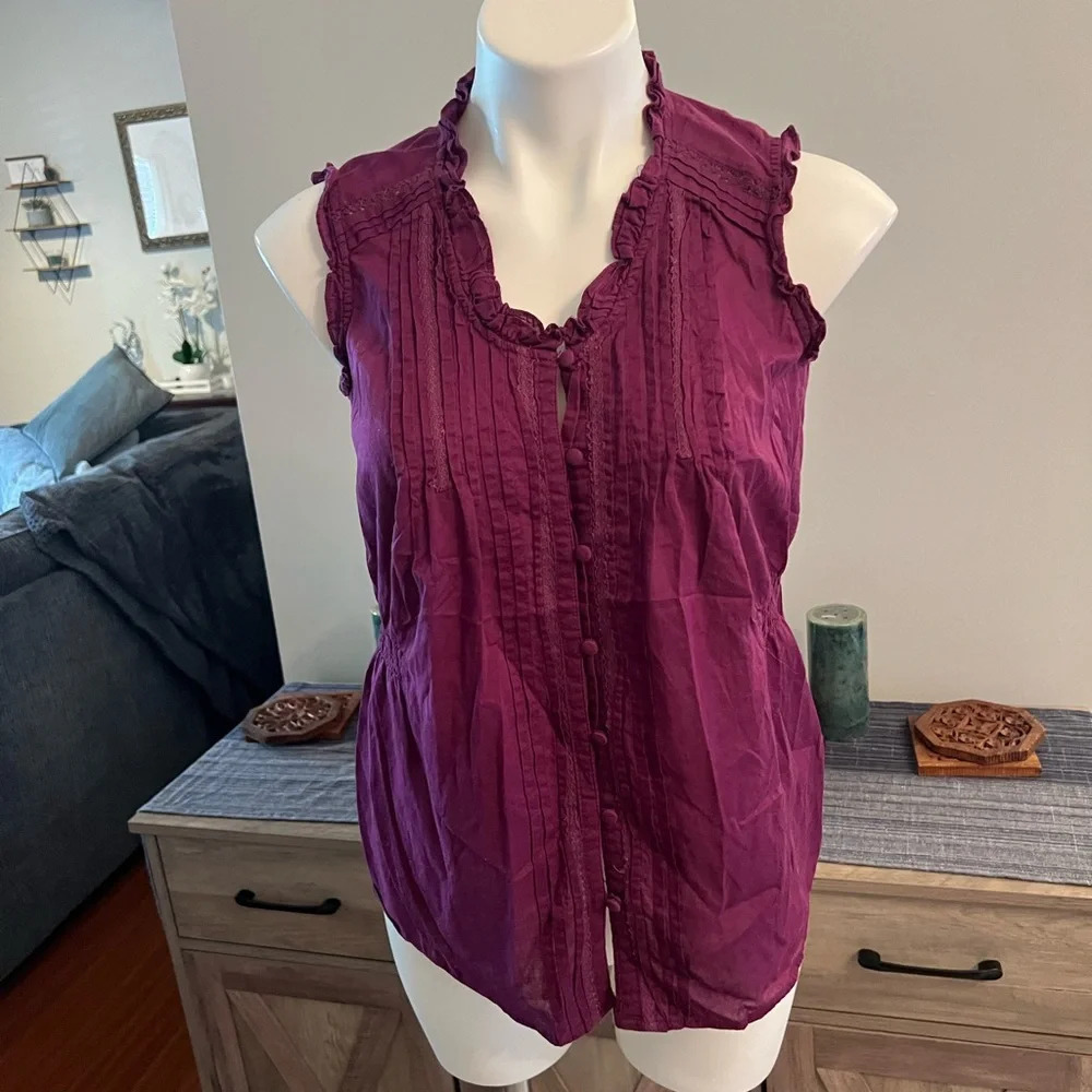Converse one star purple top